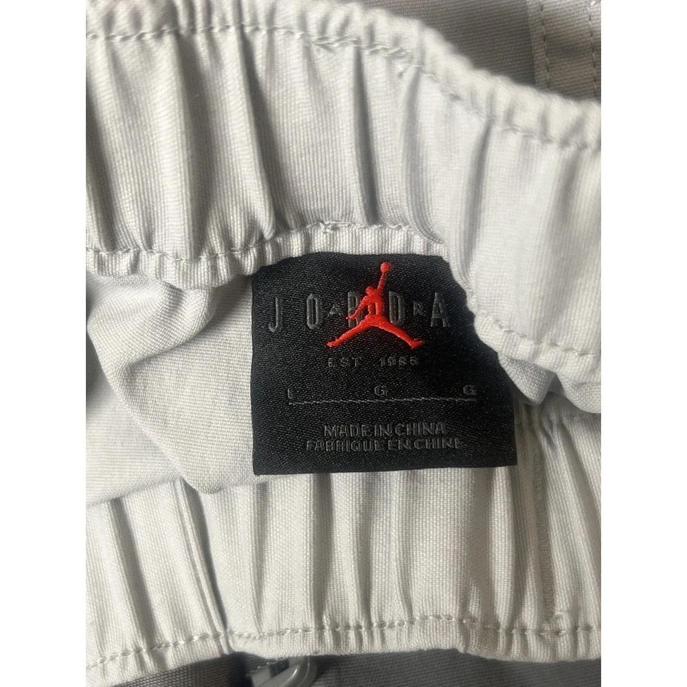 NEW NIKE JORDAN X SoleFly Cargo Pants  Gray Men L DV7517-077